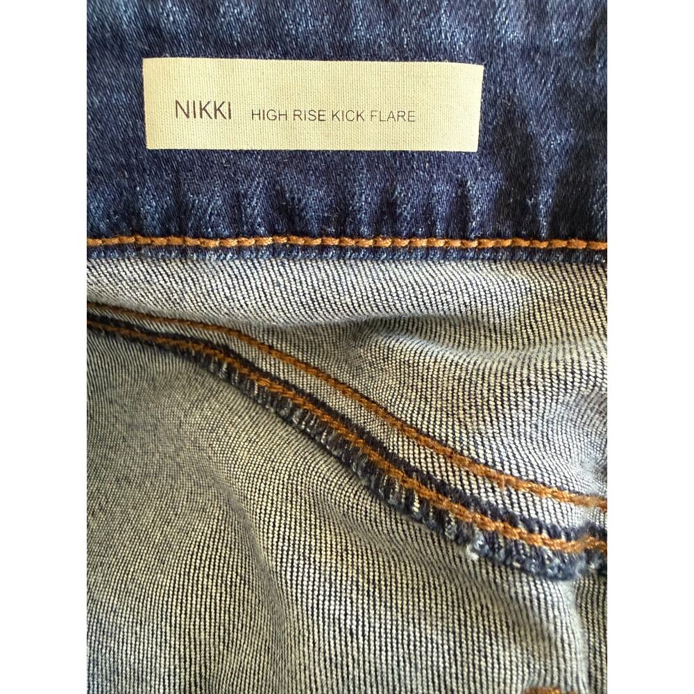 Kut from the Kloth Nikki High Rise Kick Flare Jeans, Size 16 - Picture 3 of 6